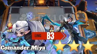 LING B3 COY, COMANDER MIYA, DRAGON ALTAR || MAGIC CHESS GOGO || MOBILE LEGEND