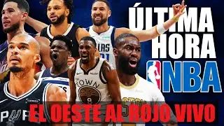 Warriors SE ACERCAN 🚨🔥 Suns 👀 Lakers EN PROBLEMAS 💥 Knicks 💣 Wemby vs Ant 🤯 Celtics y Pistons 🛩️ NBA