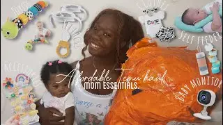 Newborn Baby Essentials WHAT YOU REALLY NEED | Affordable Temu Haul 🍼🫶🏽
