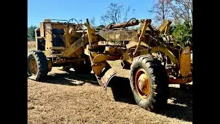 Farm Series: late-1950s 104H Galion Motor Grader pulled from the briars - Will it fire up today?