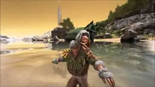 Ark Survival Evolved BattleRaft (Jabbas Barge)