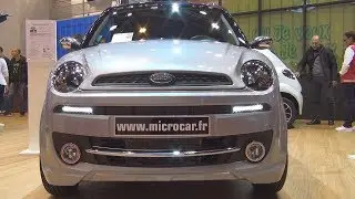 Microcar M.Go Premium (2017) Exterior and Interior