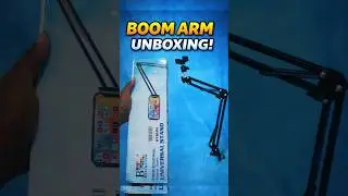 Распаковка штатива Boom Arm 🔥 | Как его установить #shortsfeed #tech #trendingshorts #shorts #unb...