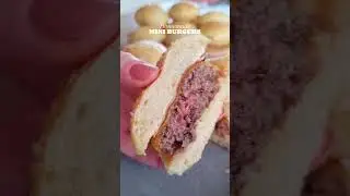 🇬🇧🇫🇷 Mini burger recipe 🍔