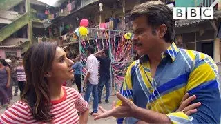 Bollywood star Anil Kapoor rehearses on set - BBC