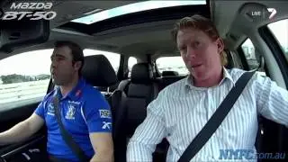 Round 15, 2014 - Brad Scott chauffeurs Cameron Ling