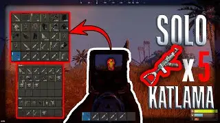 Kazıcı İçin Savaşan 2 KLAN Arasından 400 HQM ÇALMAK (Heryeri HQM e Bastım) | Rust Solo Bölüm 3
