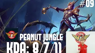 SKT T1 Stream: SKT T1 Peanut Rank 1 Elise vs Olaf In Challenger SoloQ #09