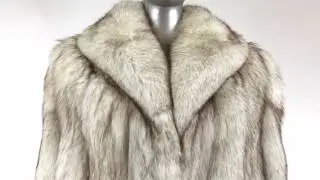 Blue Fox Coat