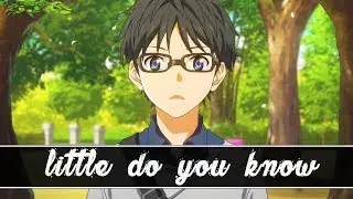 「AMV」Your Lie In April - Little Do You Know [Lyrics]