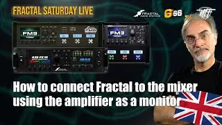 How to connect Fractal to the mixer using the amplifier as a monitor