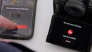 Leica SL3-P Tutorial - 03 Camera Connectivity