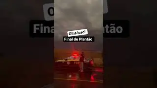 OLHA ISSO: FINAL DE PLANT&Atilde;O NA PRF #shorts