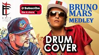 Bruno Mars Medley - Drum Cover by Eric Tambol