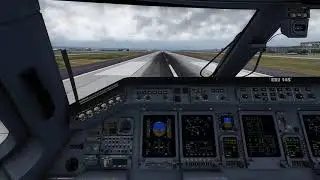 X-Plane 11 | ERJ-145 Landing in Portland (KPDX)