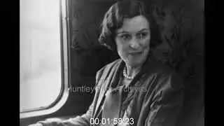 Royal Scot Passenger Train Interior, 1920s - Film 1007588