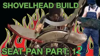Shovelhead Swingarm Build Seat Pan Part: 2