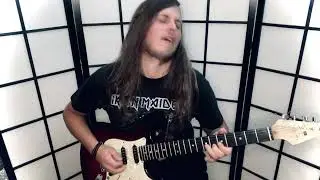 Iron Maiden - The Time Machine (FULL Guitar Cover + Solos) by André Mertens