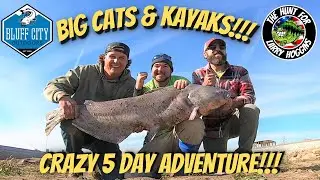 Catching Giant Blue Catfish On the Mississippi River Below A Massive Dam!!!