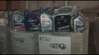 Поддельные масла Mibol Shell Castrol ZIC Elf