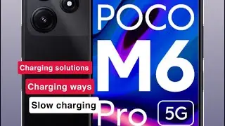 Poco m6 pro charging solution #fakecharging #slowcharging #charging #chargingportrepair#smartphone 