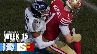 Titans vs. 49ers | 2025-26 Season Week 15 | Madden NFL 26 Simulation