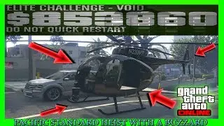 Spawn A Helicopter 150% Every Time In The Pacific Standard Heist Glitch in GTA 5 Online