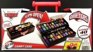 Витрина для переноски Micro Drifters, вмещающая 40 игрушек Disney Pixar Cars Collection Micro Drifters