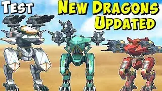 Обновленный тестовый игровой сервер War Robots AO QIN, AO GUANG и AO JUN WR