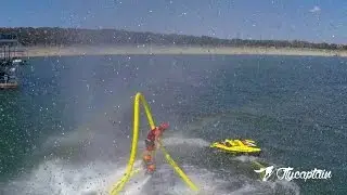 Flyboard Tricks THREAD THE NEEDLE by Damone Rippy & Flycaptain
