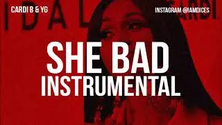 Cardi B 'She Bad' Instrumental