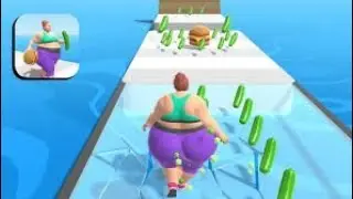 Fat 2 Fit 🍔🍕🍟Gameplay All Levels Walkthrough New Game mobile Update New Level BR
