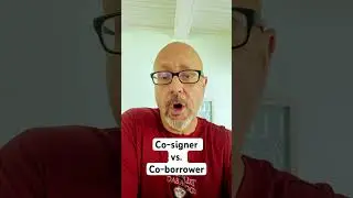 Is there really a difference in how a co-signer and co-borrower function? #mortgage #buyingahome