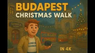 Budapest 4K: Bors I Szimpla Kert I England 3 Hungary 6 I Jewish Synagogue I Christmas Markets Part 1