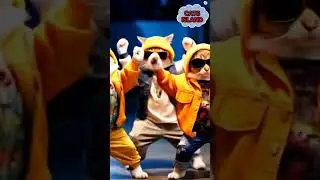These cats have some serious moves! 🐾💃 #CatDanceParty #FelineGroove #funshorts #anime #cats #funny