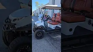 2025 Venom-EV Strike 6L White with Brown Seats