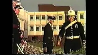 HMS Raleigh march past 1986 passing out