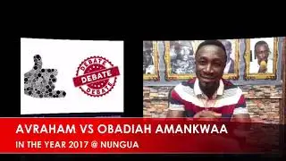 THE MOST TALKED ABOUT DEBATE BETWEEN AVRAHAM BEN MOSHE AND OBADIAH AMANKWAA