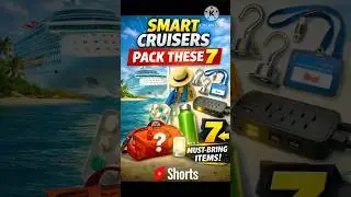 7 Cruise Essentials Smart Travelers ALWAYS Bring | USA Cruise Packing List Tips|#tourismindustry