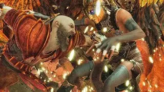 God of War Ragnarok - Gna Valkyrie Queen Boss Figh (4K60FPS)