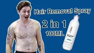 PANSLY 100ml hair removal spray remove body hair easily in a few minutes