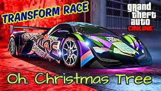 Transform Race - Oh.. Christmas Tree - GTA Online Community Race #gta5 #gtaonline #tranform #gtarace