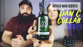 Artius Man's Invigoration (Dan C Bearded COLLAB) Beard Oil Scent Breakdown with Emily!