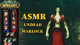 ASMR Relaxing Leveling Part 1 | Undead Warlock | Classic WoW