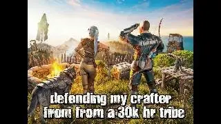 Defending my crafter from a 30k hour tribe - MESA