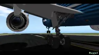 X-plane 10 | Boeing 787 Dreamliner cabin and improved exterior