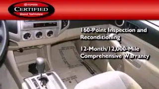 2009 Toyota Tacoma Certified