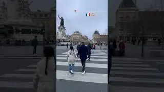 Place de la R&eacute;publique #paris #france #PlacedelaR&eacute;publique 🫶🏼🇫🇷