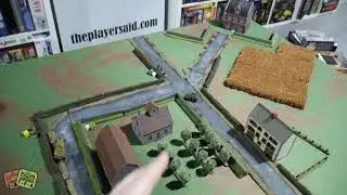 Battlegroup: 15mm British Motor Rifle Pltn vs German Pzr Grenadiers Battle Report - The Players' Aid