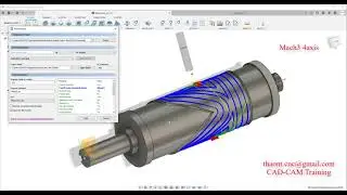 Fusion 360 Mach3 4 Axis